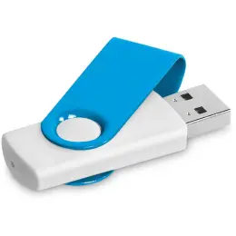 Altitude Axis Gyro White Flash Drive Cyan